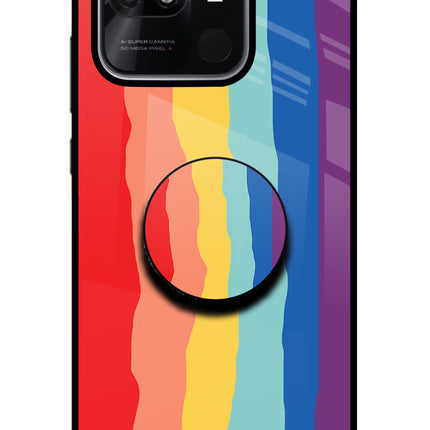 Rainbow Redmi 10/10 Power Pop Case by Casekaro