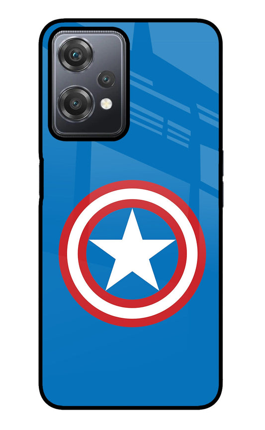 Captain America Logo OnePlus Nord CE 2 Lite 5G Glass Case