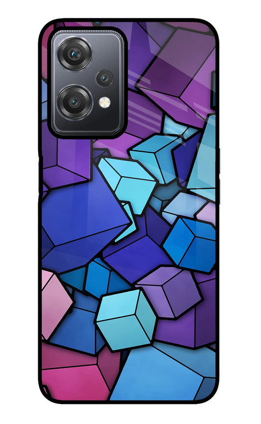 Cubic Abstract OnePlus Nord CE 2 Lite 5G Glass Case