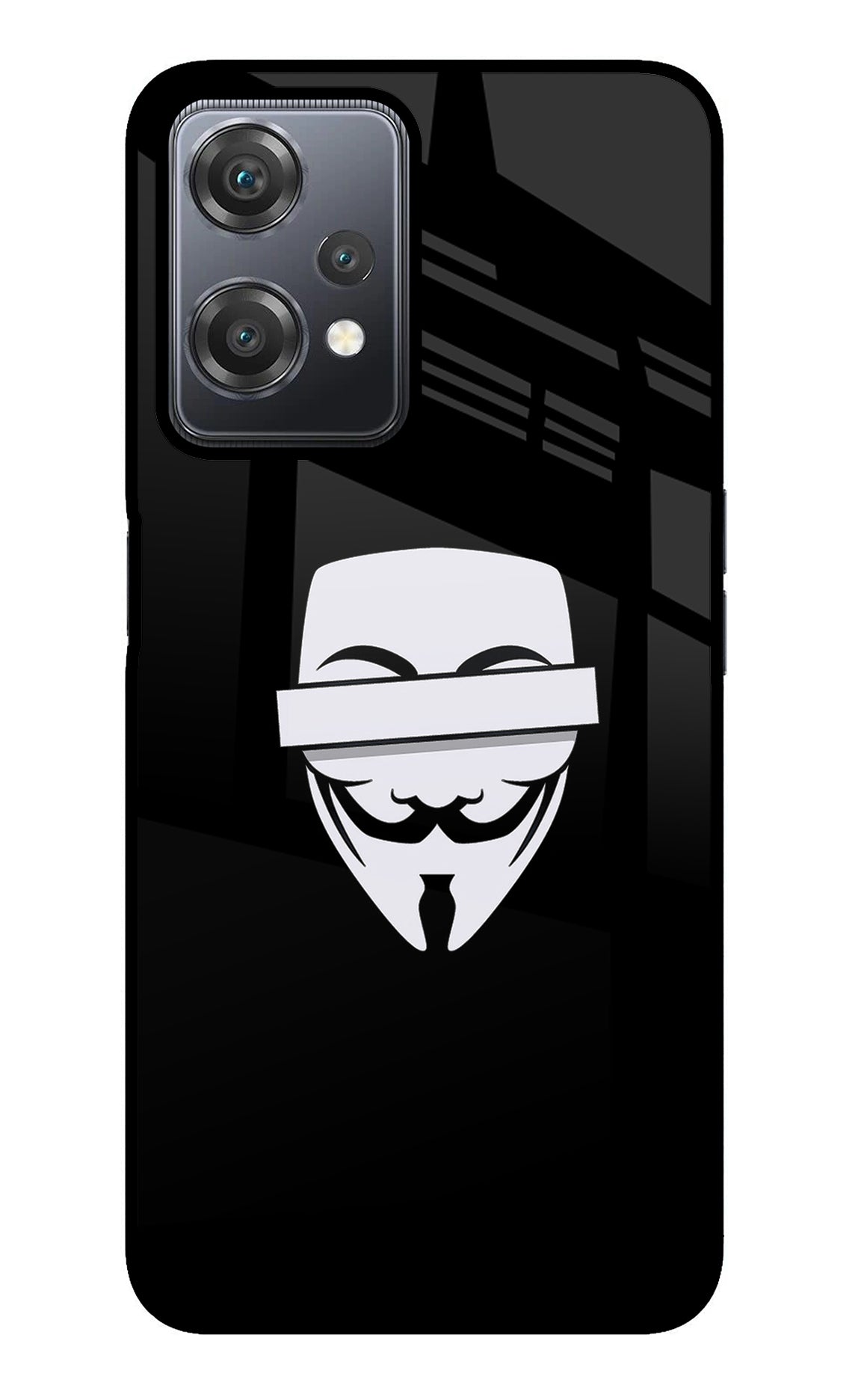 Anonymous Face OnePlus Nord CE 2 Lite 5G Glass Case