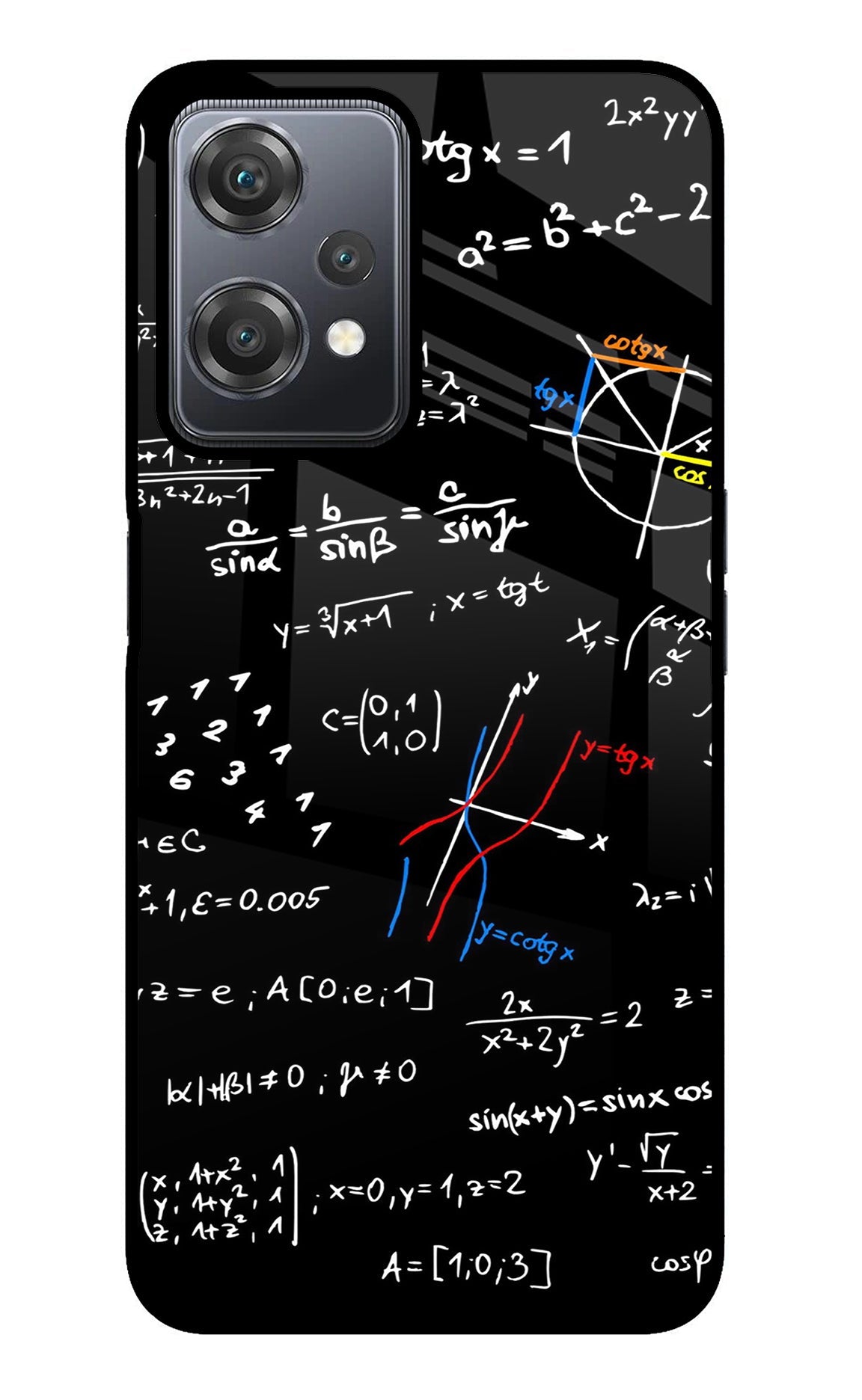 Mathematics Formula OnePlus Nord CE 2 Lite 5G Back Cover