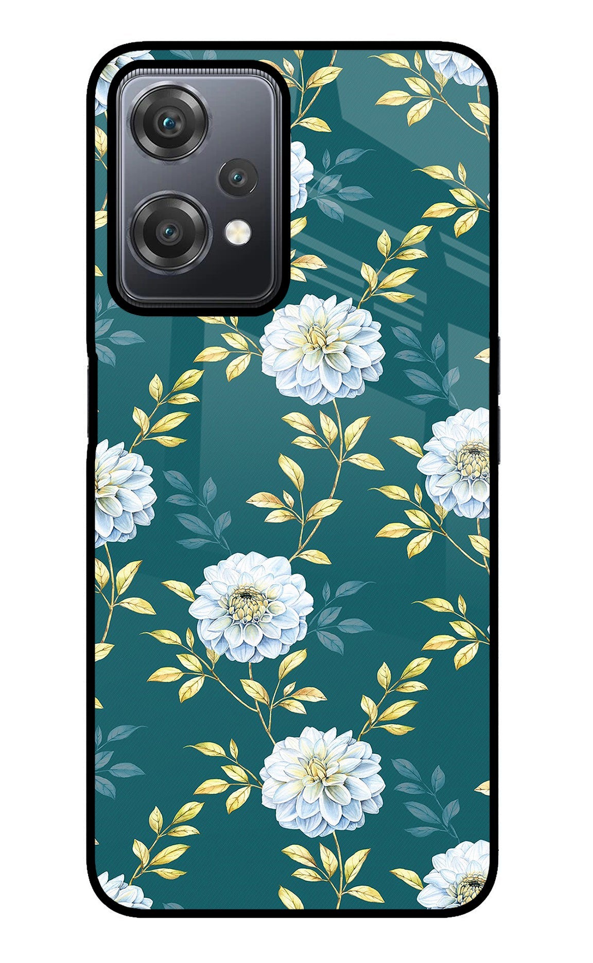 Flowers OnePlus Nord CE 2 Lite 5G Back Cover