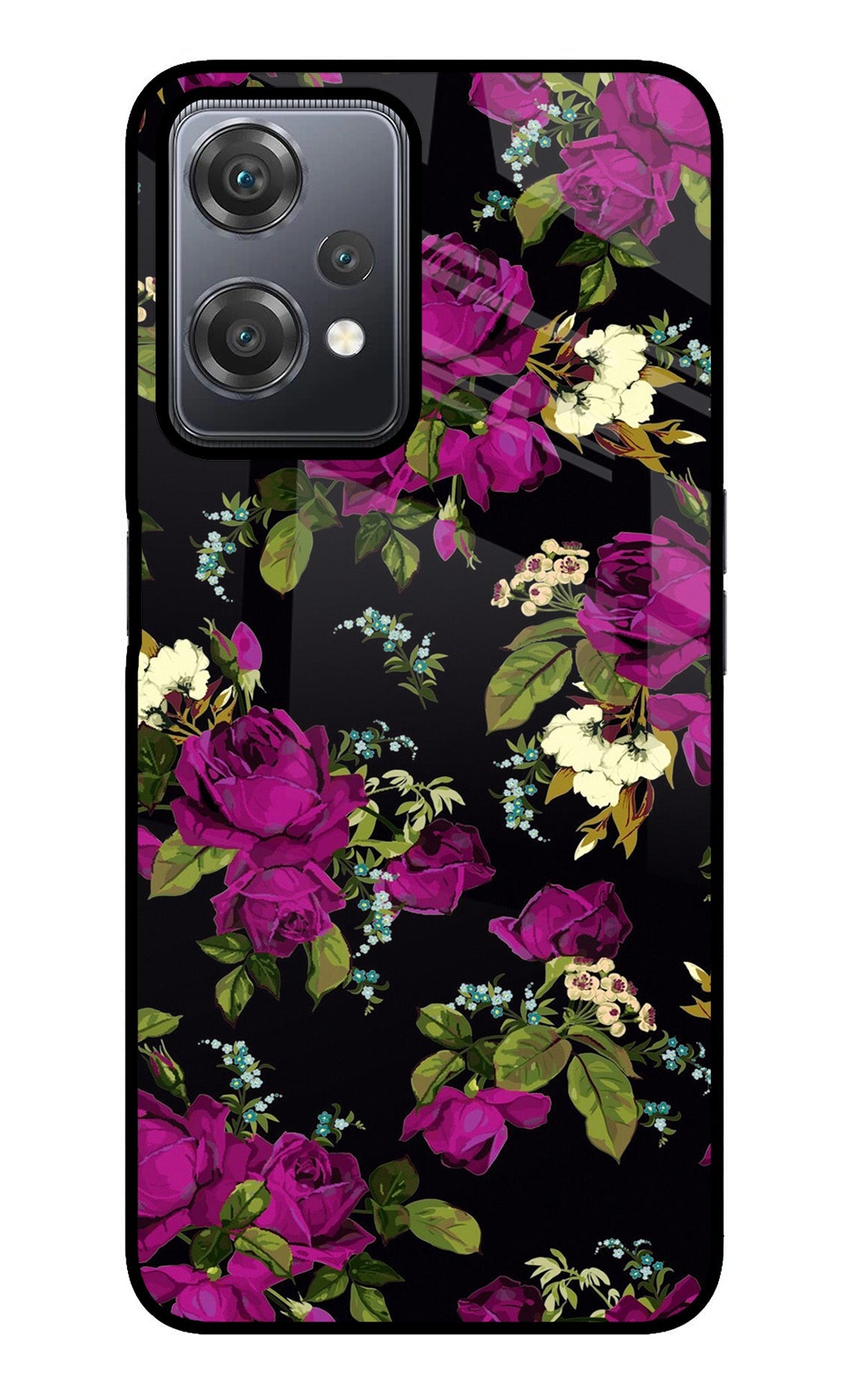 Flowers OnePlus Nord CE 2 Lite 5G Back Cover