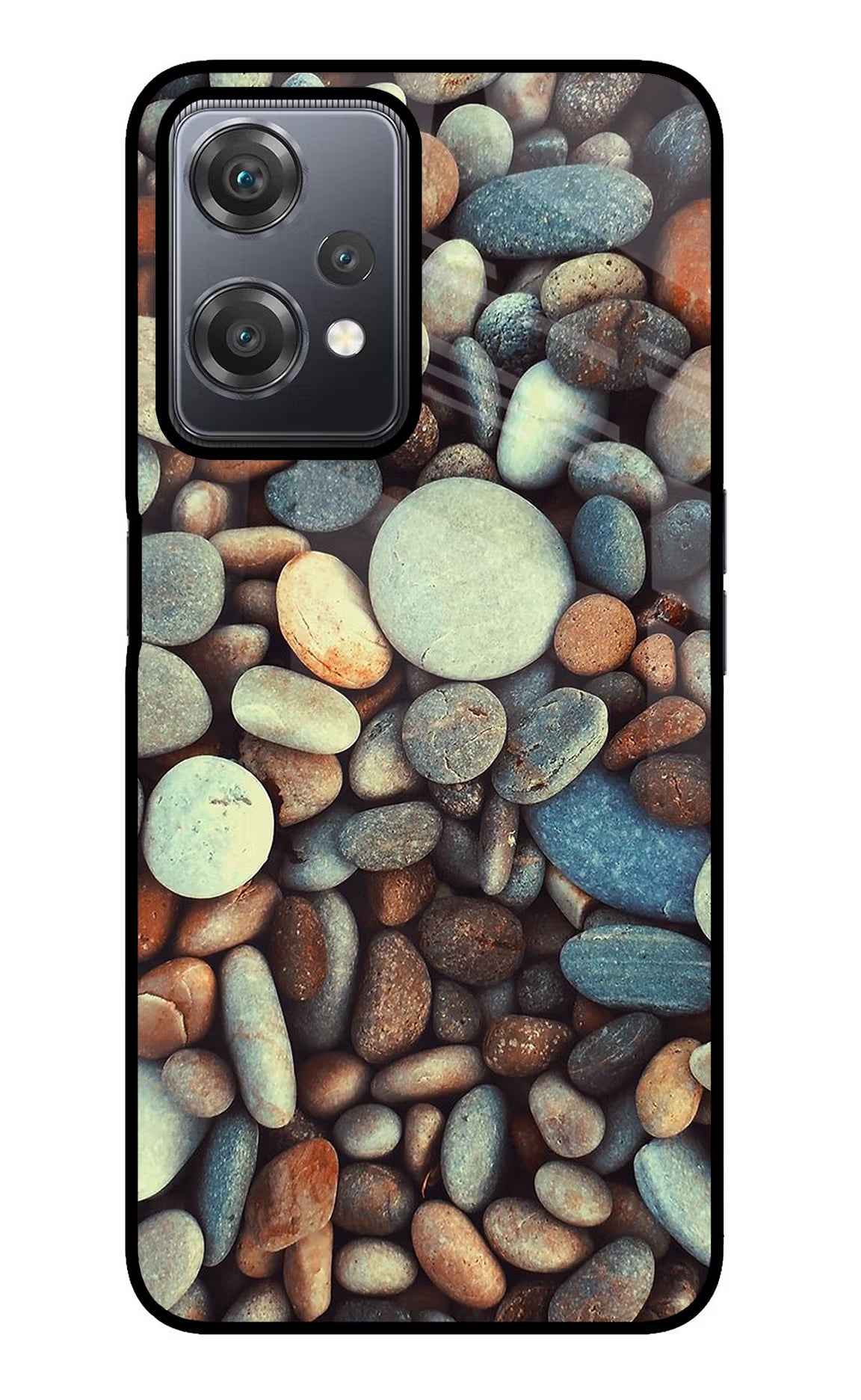 Pebble OnePlus Nord CE 2 Lite 5G Glass Case Back Cover by Casekaro