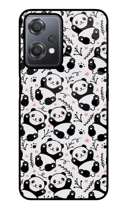 Cute Panda OnePlus Nord CE 2 Lite 5G Glass Case