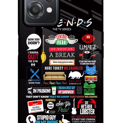 FRIENDS OnePlus Nord CE 2 Lite 5G Glass Case