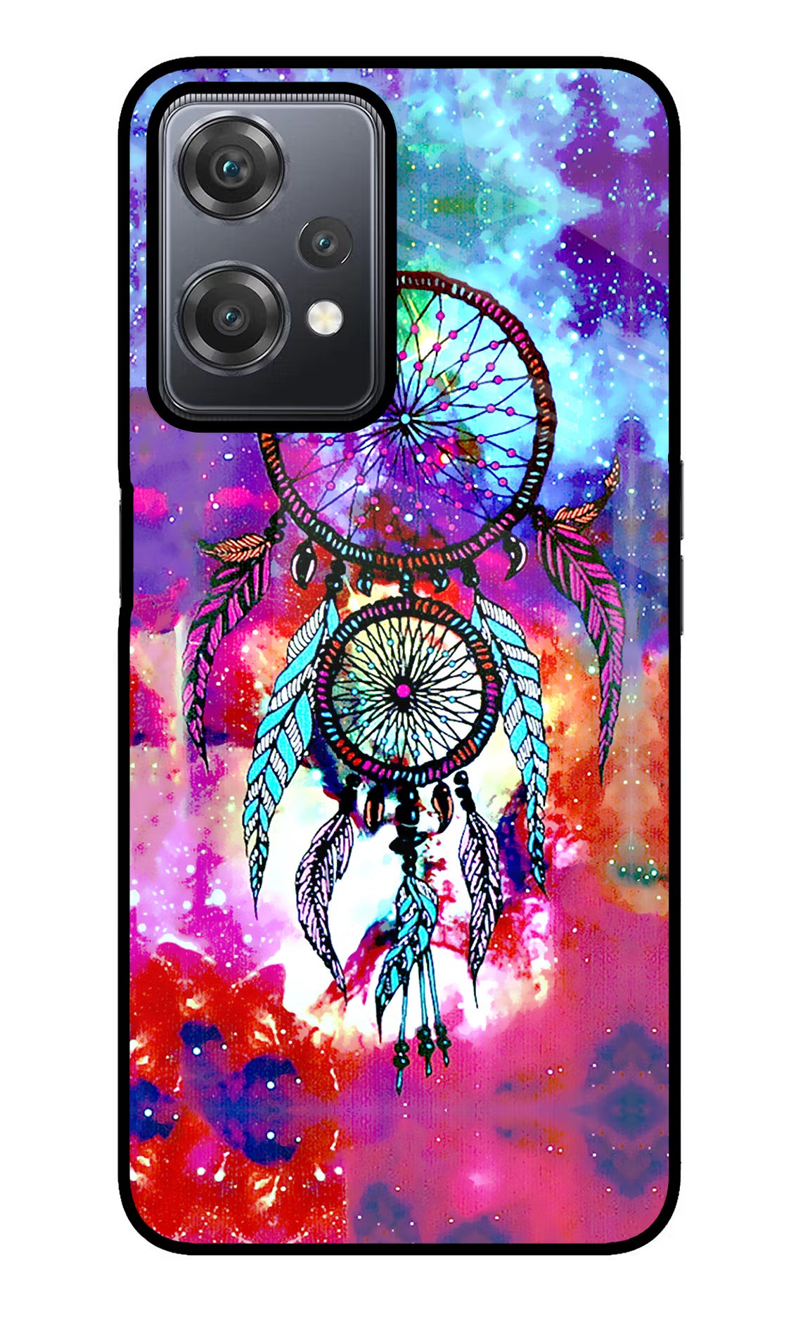 Dream Catcher Abstract OnePlus Nord CE 2 Lite 5G Glass Case Back Cover by Casekaro