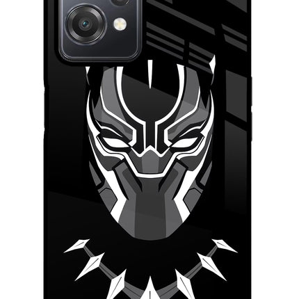 Black Panther OnePlus Nord CE 2 Lite 5G Glass Case Back Cover by Casekaro