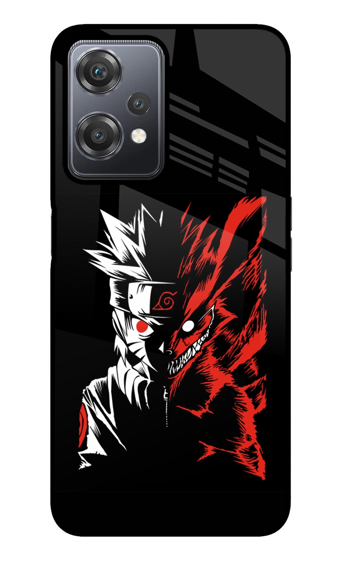 Naruto Two Face OnePlus Nord CE 2 Lite 5G Glass Case