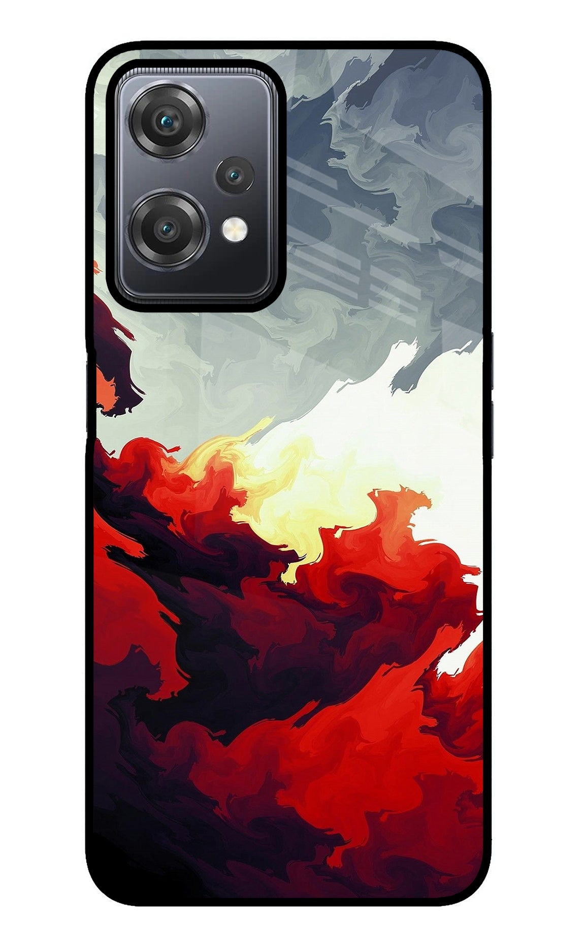 Fire Cloud OnePlus Nord CE 2 Lite 5G Glass Case