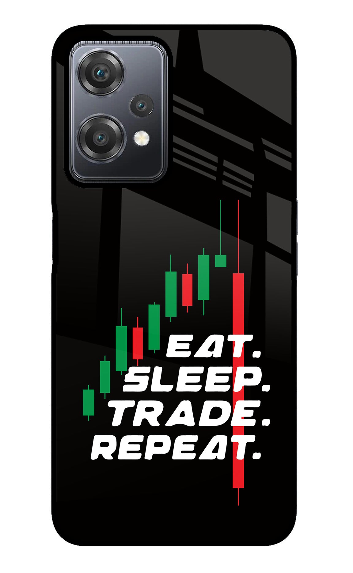 Eat Sleep Trade Repeat OnePlus Nord CE 2 Lite 5G Back Cover