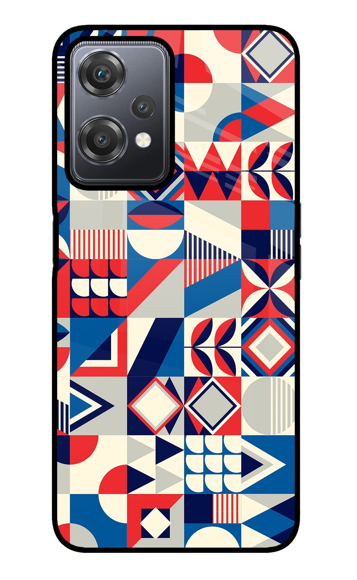 Colorful Pattern OnePlus Nord CE 2 Lite 5G Glass Case