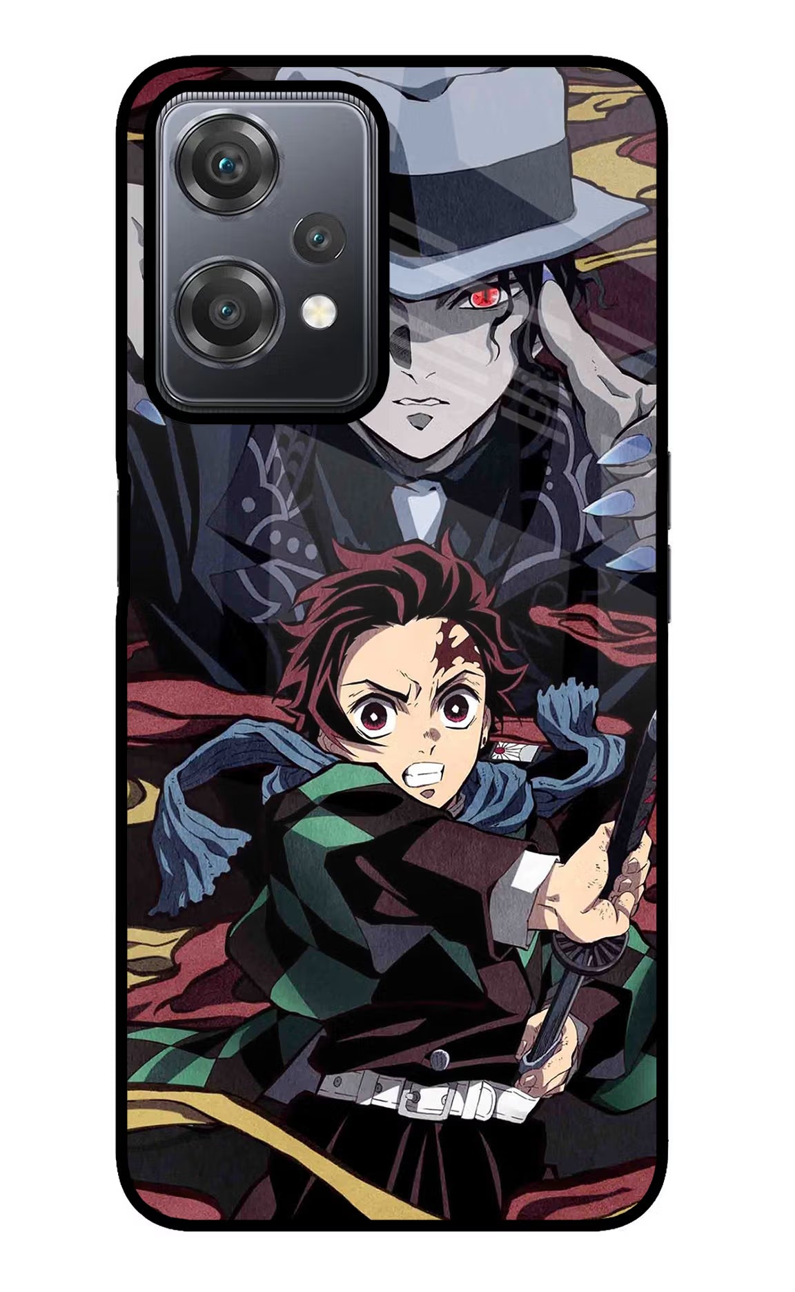 Demon Slayer OnePlus Nord CE 2 Lite 5G Glass Case Back Cover by Casekaro