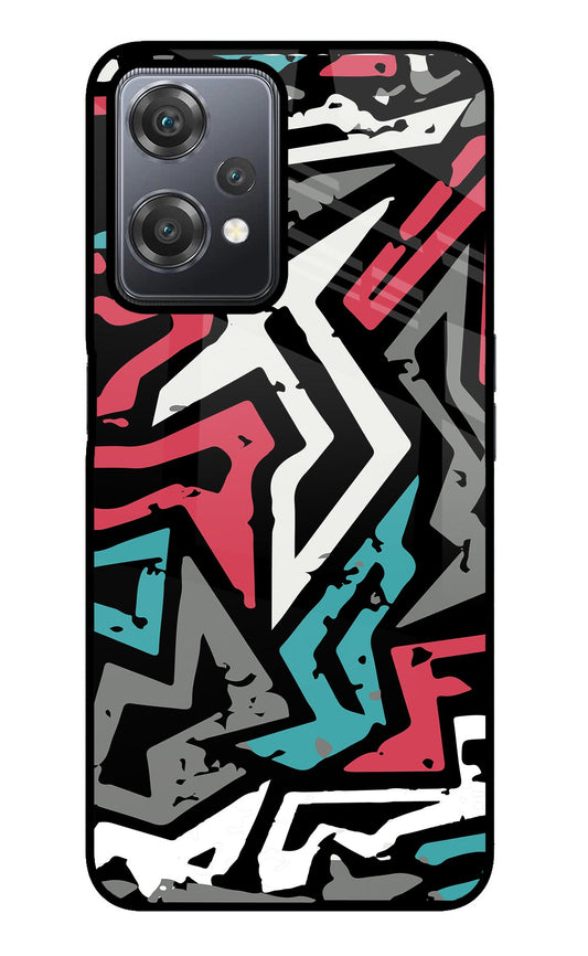 Geometric Graffiti OnePlus Nord CE 2 Lite 5G Glass Case
