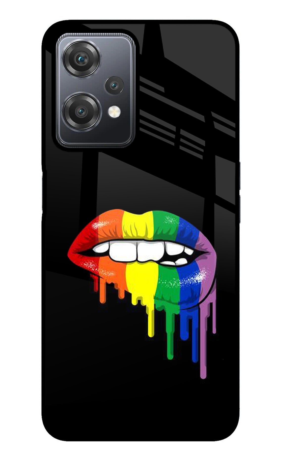 Lips Biting OnePlus Nord CE 2 Lite 5G Back Cover