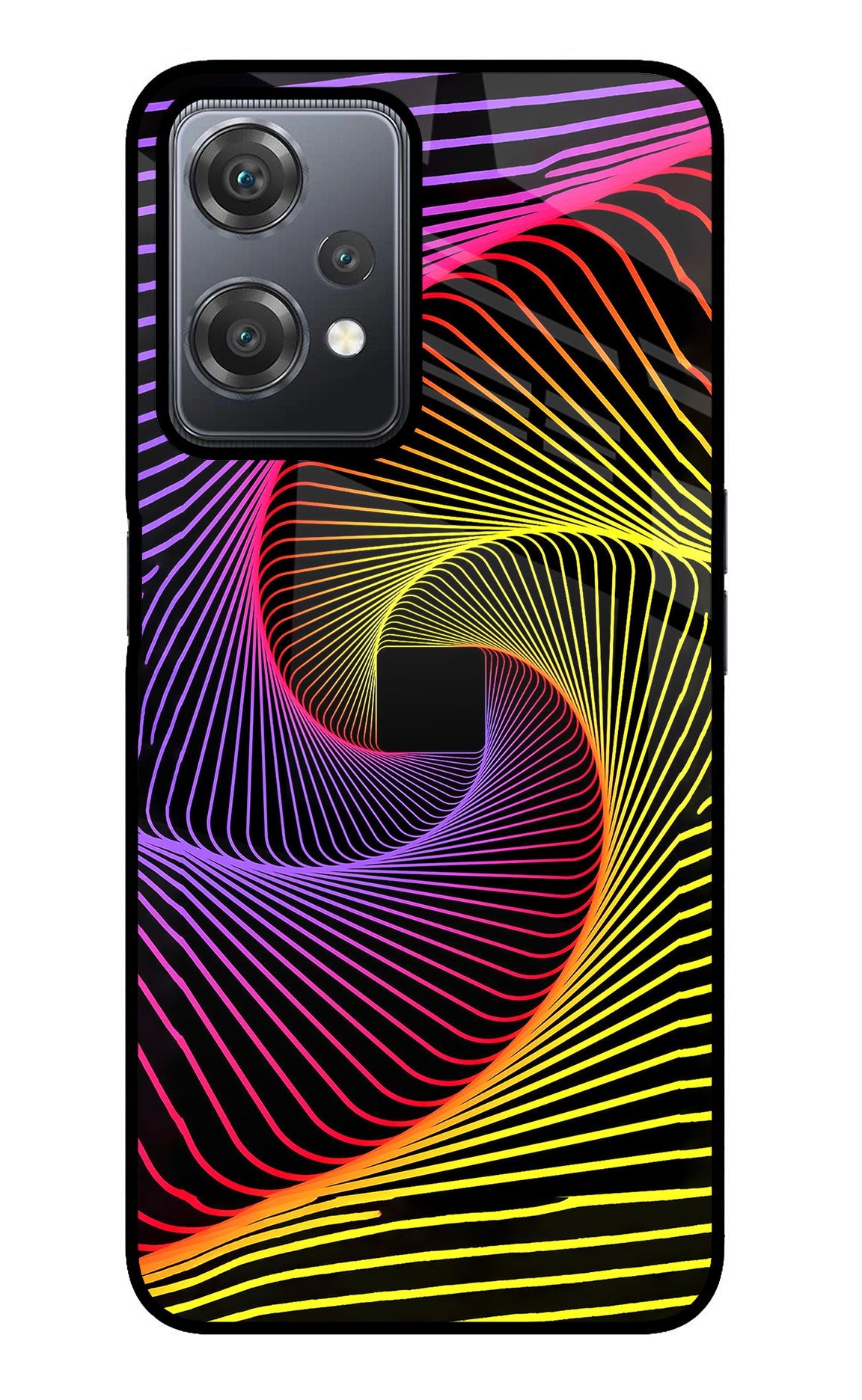 Colorful Strings OnePlus Nord CE 2 Lite 5G Glass Case