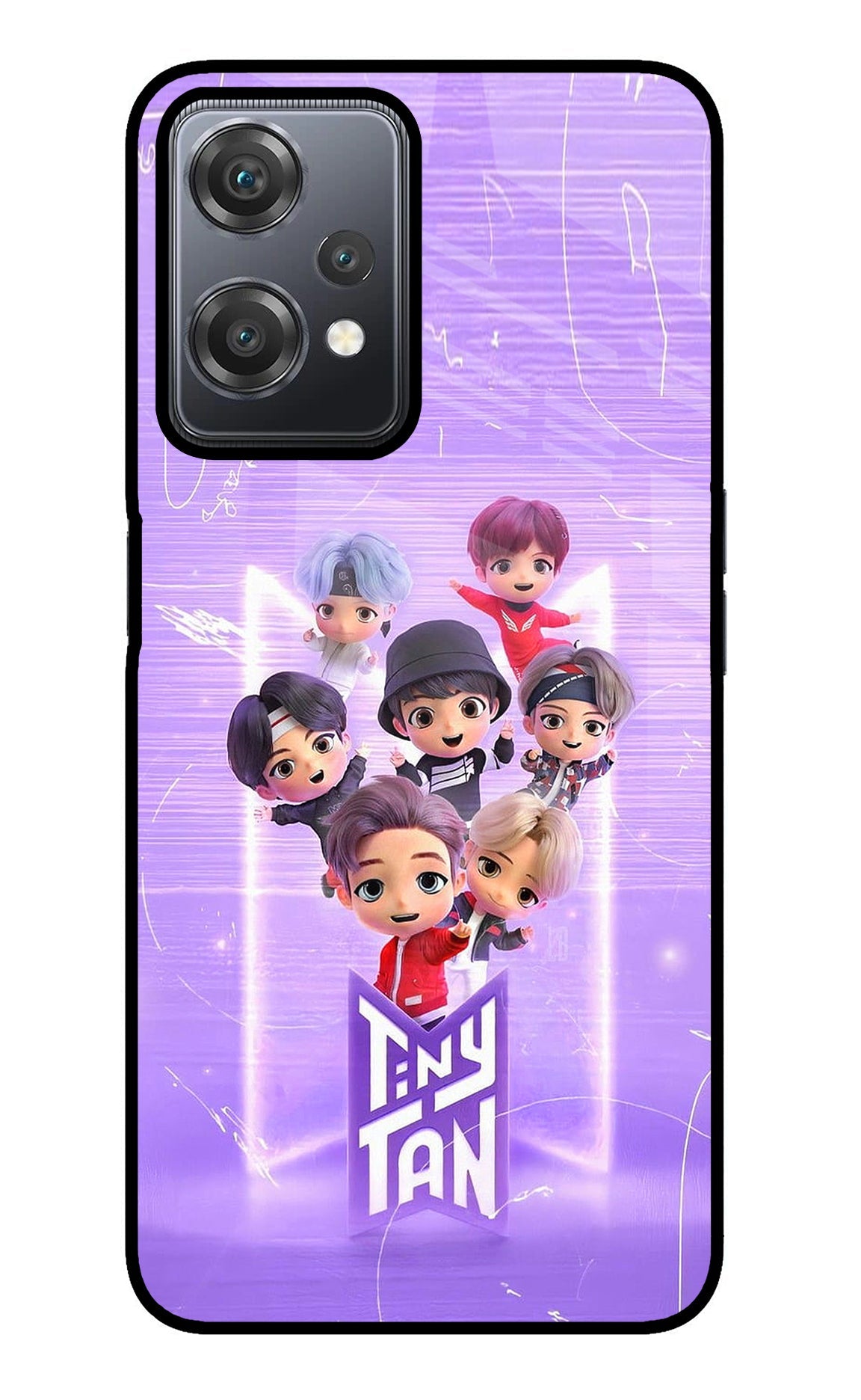 BTS Tiny Tan OnePlus Nord CE 2 Lite 5G Glass Case