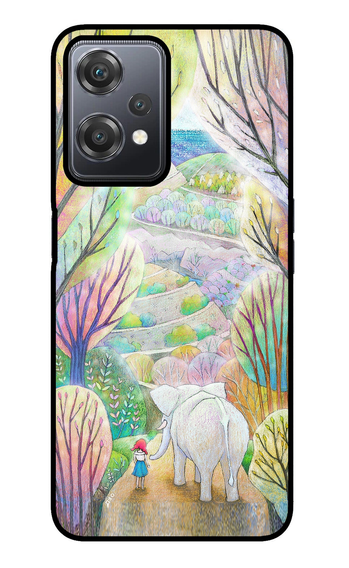 Nature Painting OnePlus Nord CE 2 Lite 5G Glass Case