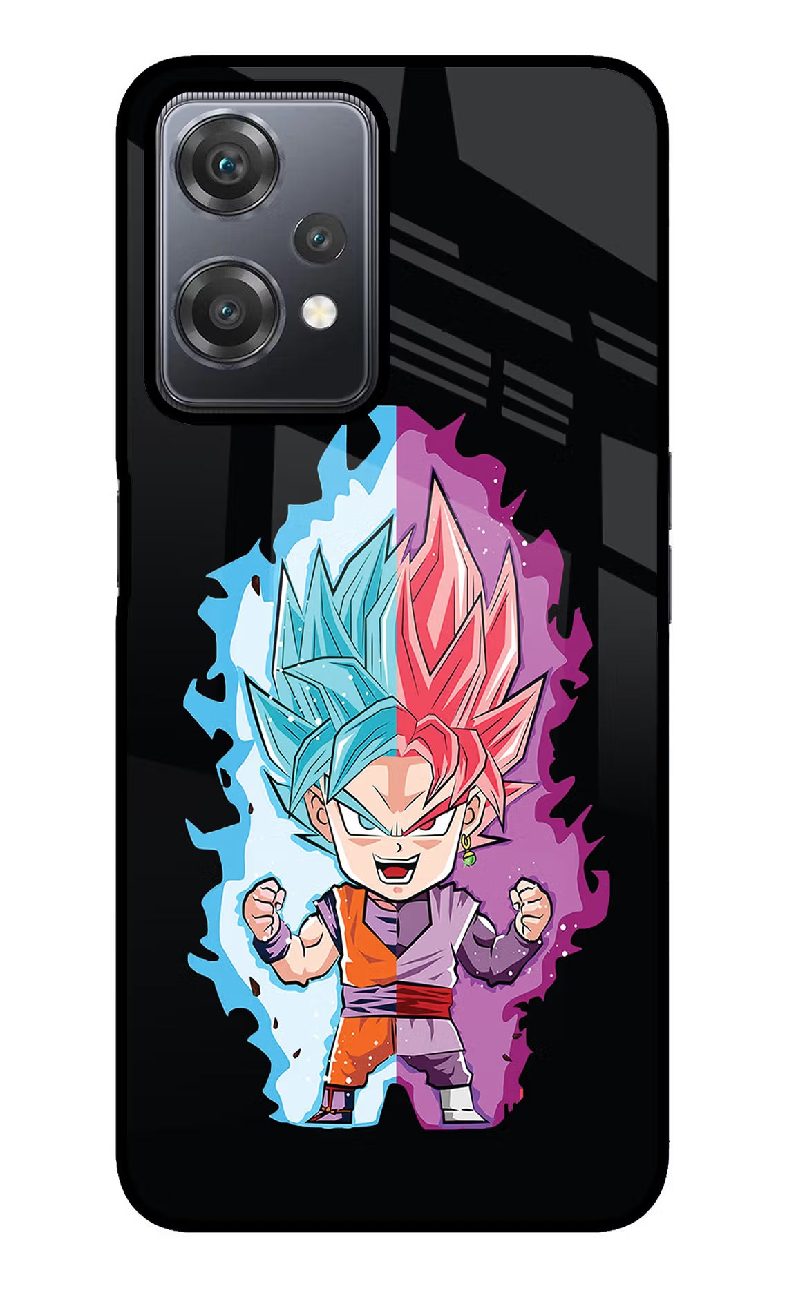 Chota Goku OnePlus Nord CE 2 Lite 5G Glass Case Back Cover by Casekaro