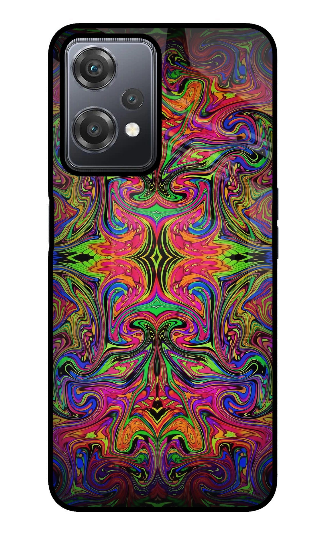 Psychedelic Art OnePlus Nord CE 2 Lite 5G Glass Case