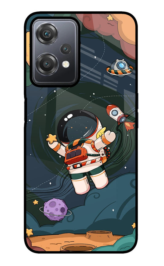 Cartoon Astronaut OnePlus Nord CE 2 Lite 5G Glass Case