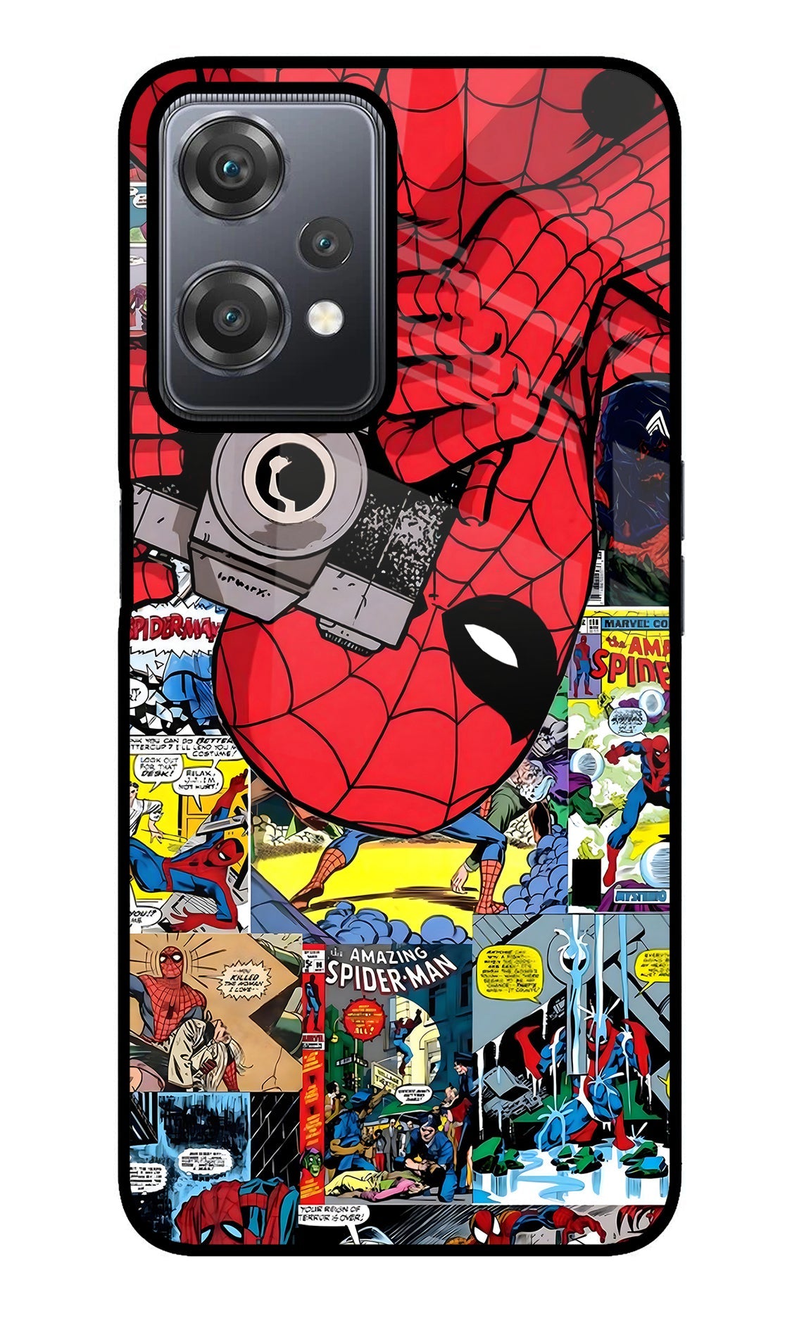 Spider Man OnePlus Nord CE 2 Lite 5G Glass Case