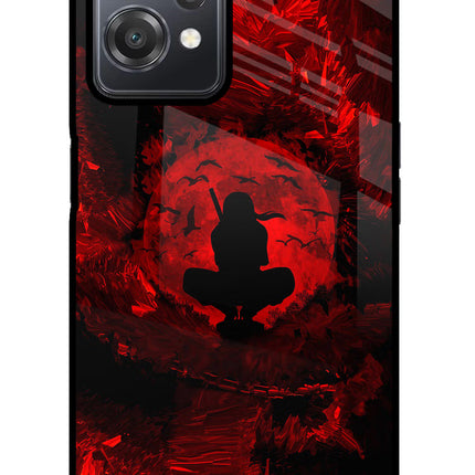 Itachi Uchiha OnePlus Nord CE 2 Lite 5G Glass Case Back Cover by Casekaro