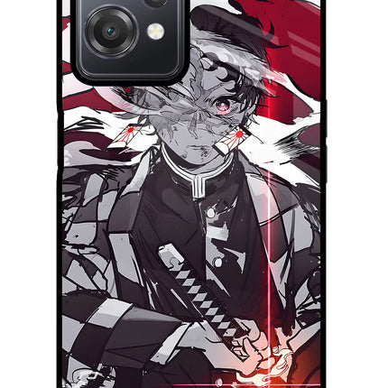 Demon Slayer OnePlus Nord CE 2 Lite 5G Glass Case Back Cover by Casekaro