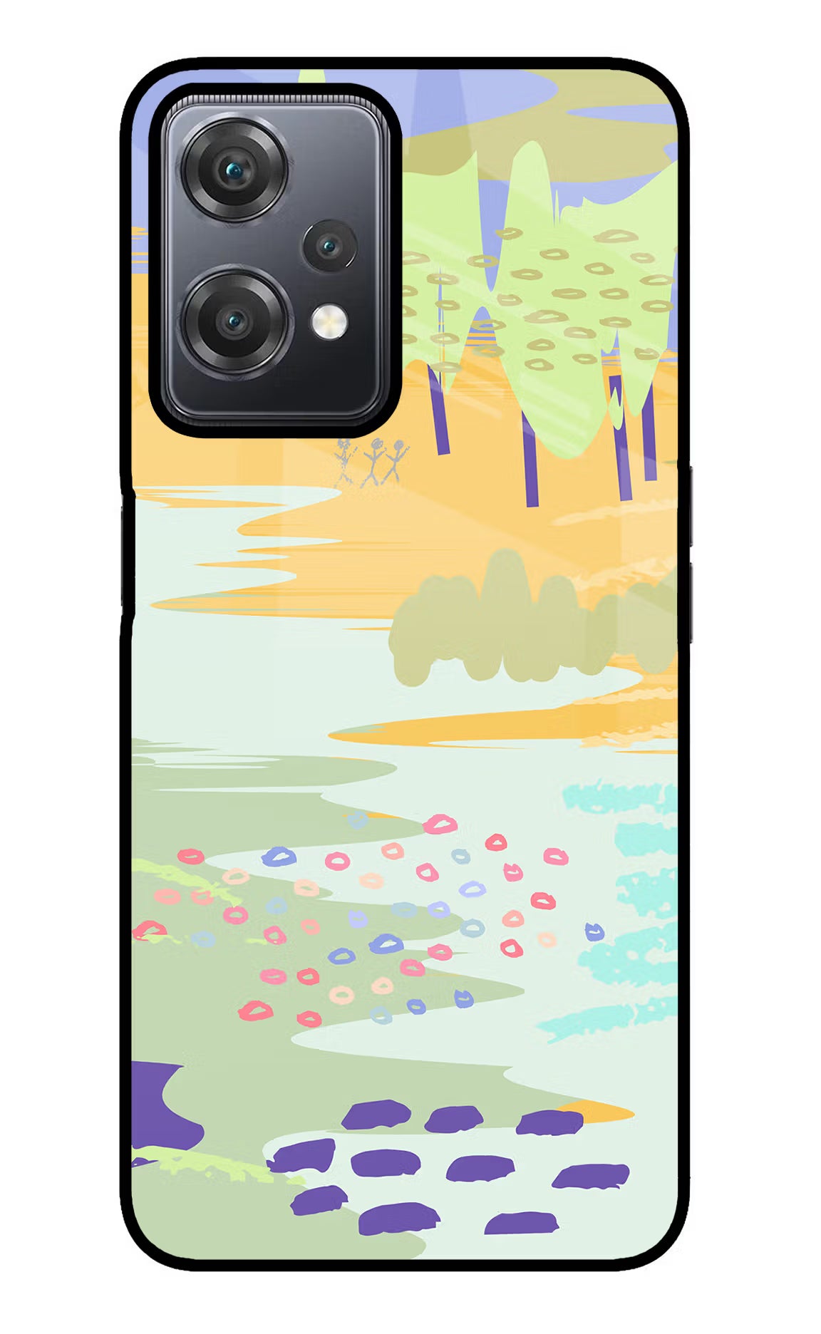 Scenery OnePlus Nord CE 2 Lite 5G Glass Case Back Cover by Casekaro