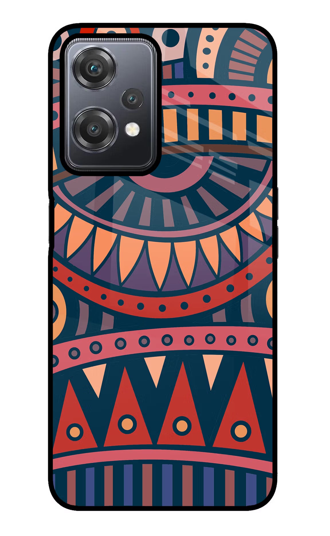 African Culture Design OnePlus Nord CE 2 Lite 5G Glass Case Back Cover by Casekaro