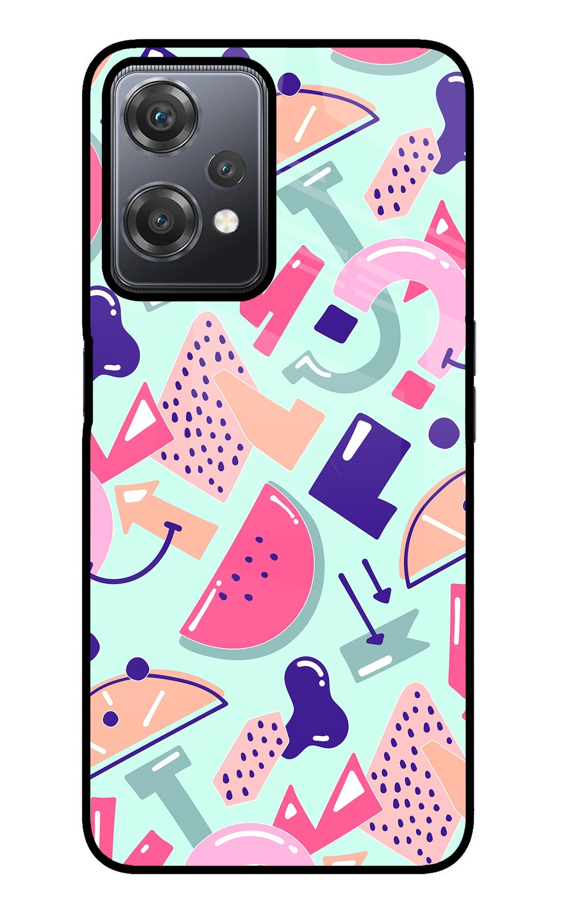 Doodle Pattern OnePlus Nord CE 2 Lite 5G Back Cover