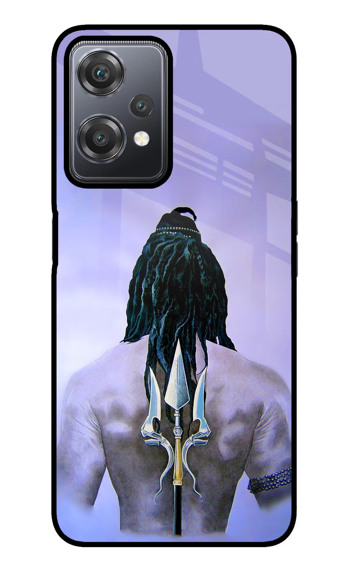 Shiva OnePlus Nord CE 2 Lite 5G Glass Case Back Cover by Casekaro