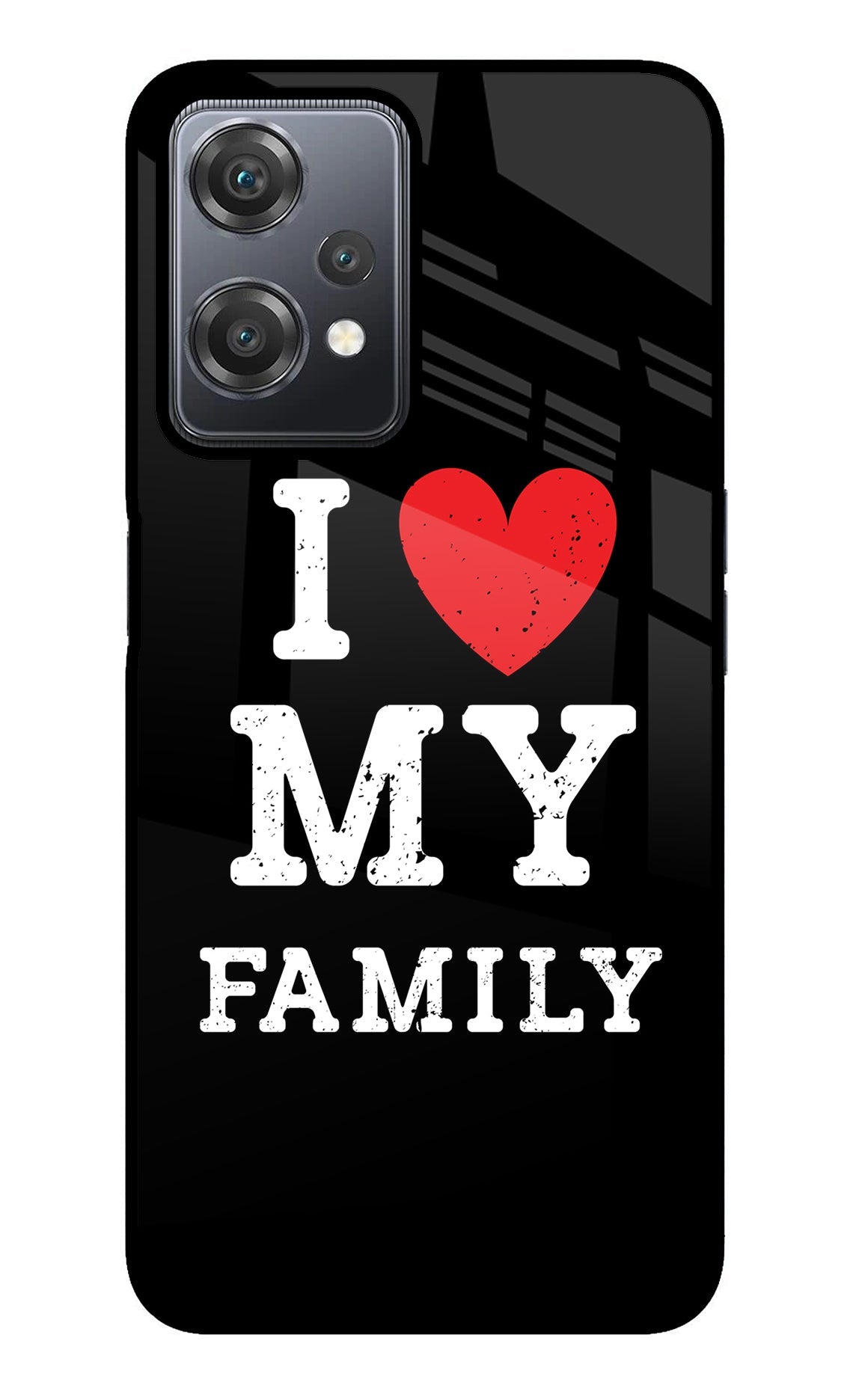 I Love My Family OnePlus Nord CE 2 Lite 5G Back Cover