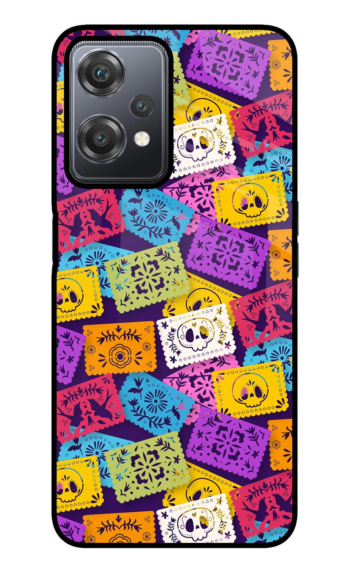 Mexican Pattern OnePlus Nord CE 2 Lite 5G Glass Case