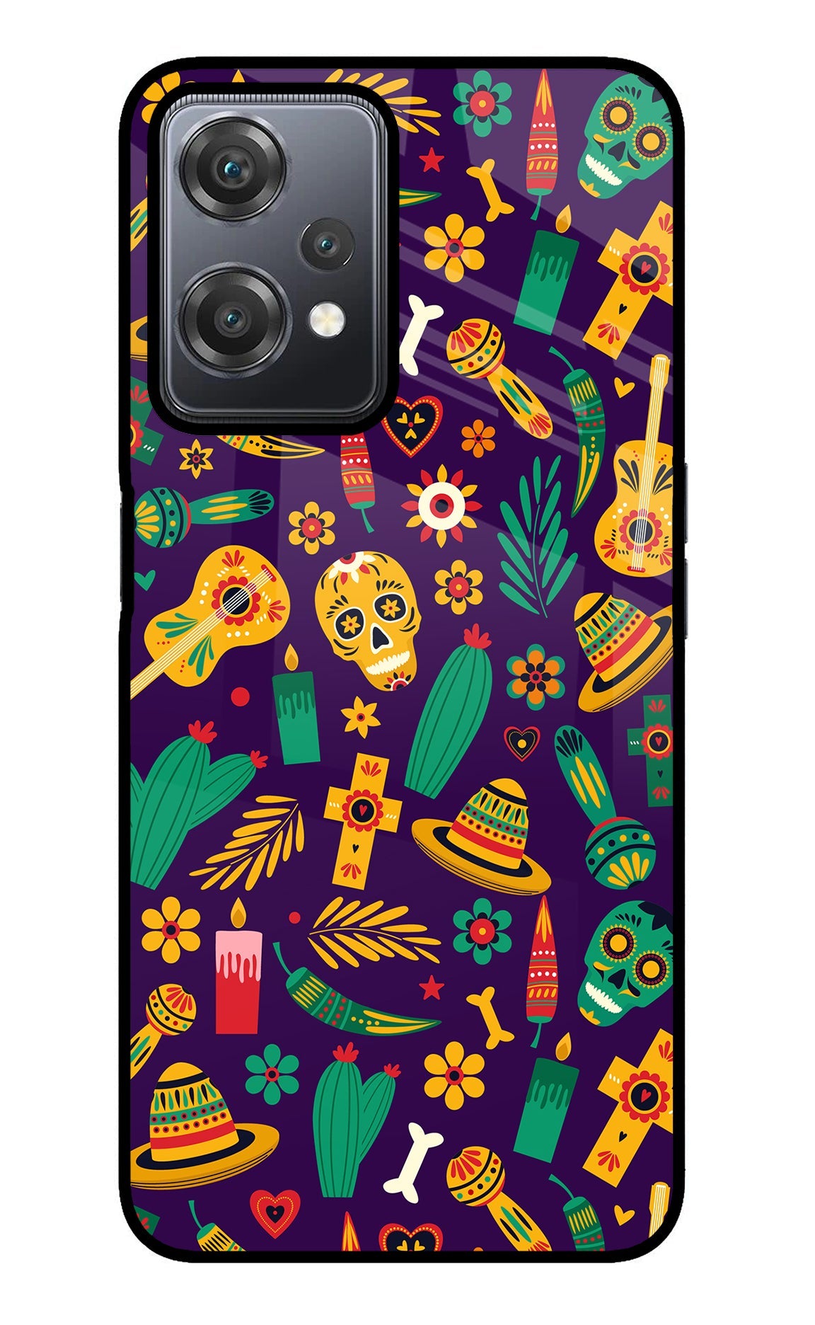 Mexican Artwork OnePlus Nord CE 2 Lite 5G Glass Case