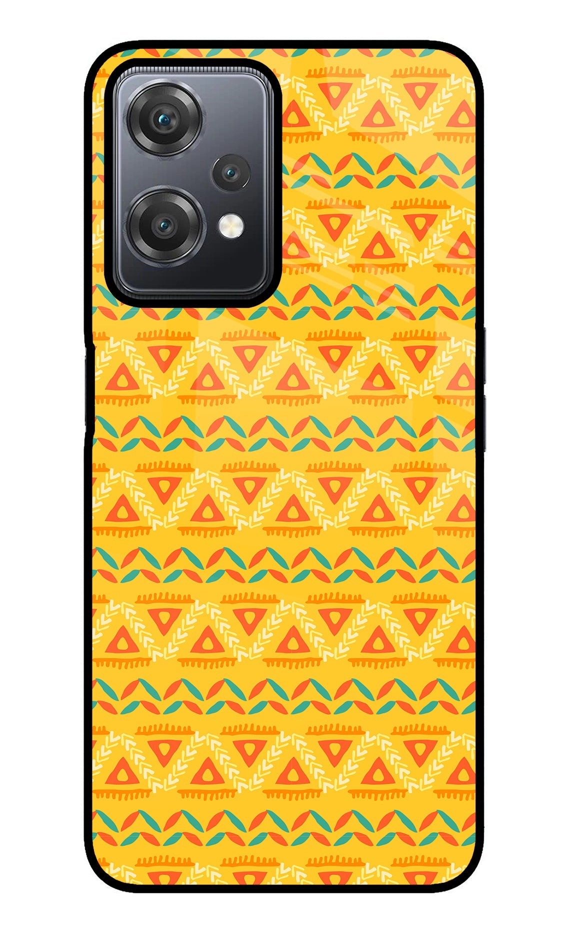 Tribal Pattern OnePlus Nord CE 2 Lite 5G Glass Case