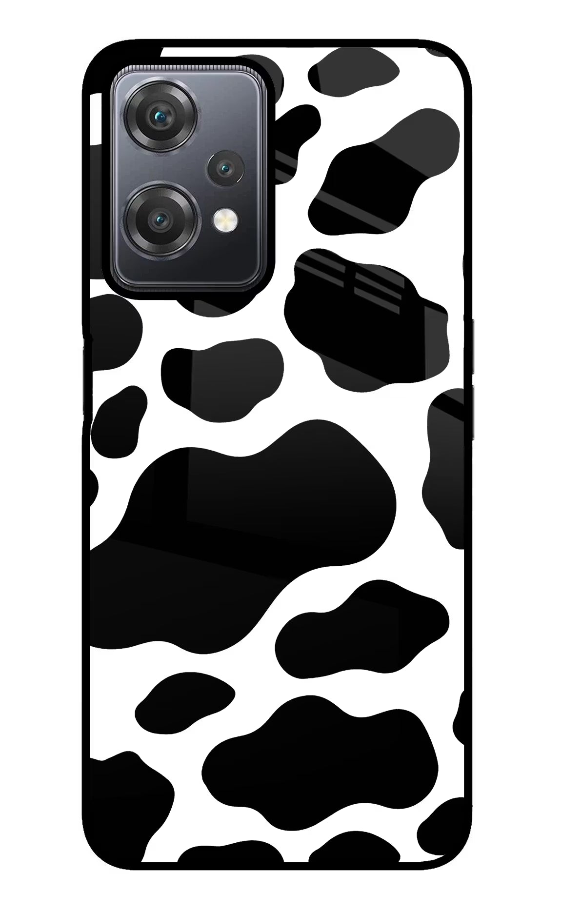 Cow Spots OnePlus Nord CE 2 Lite 5G Glass Case Back Cover by Casekaro