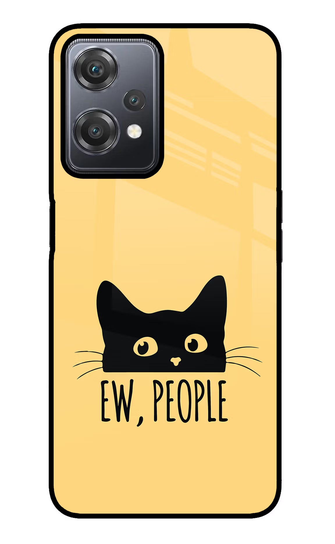 Ew People Catitude OnePlus Nord CE 2 Lite 5G Glass Case