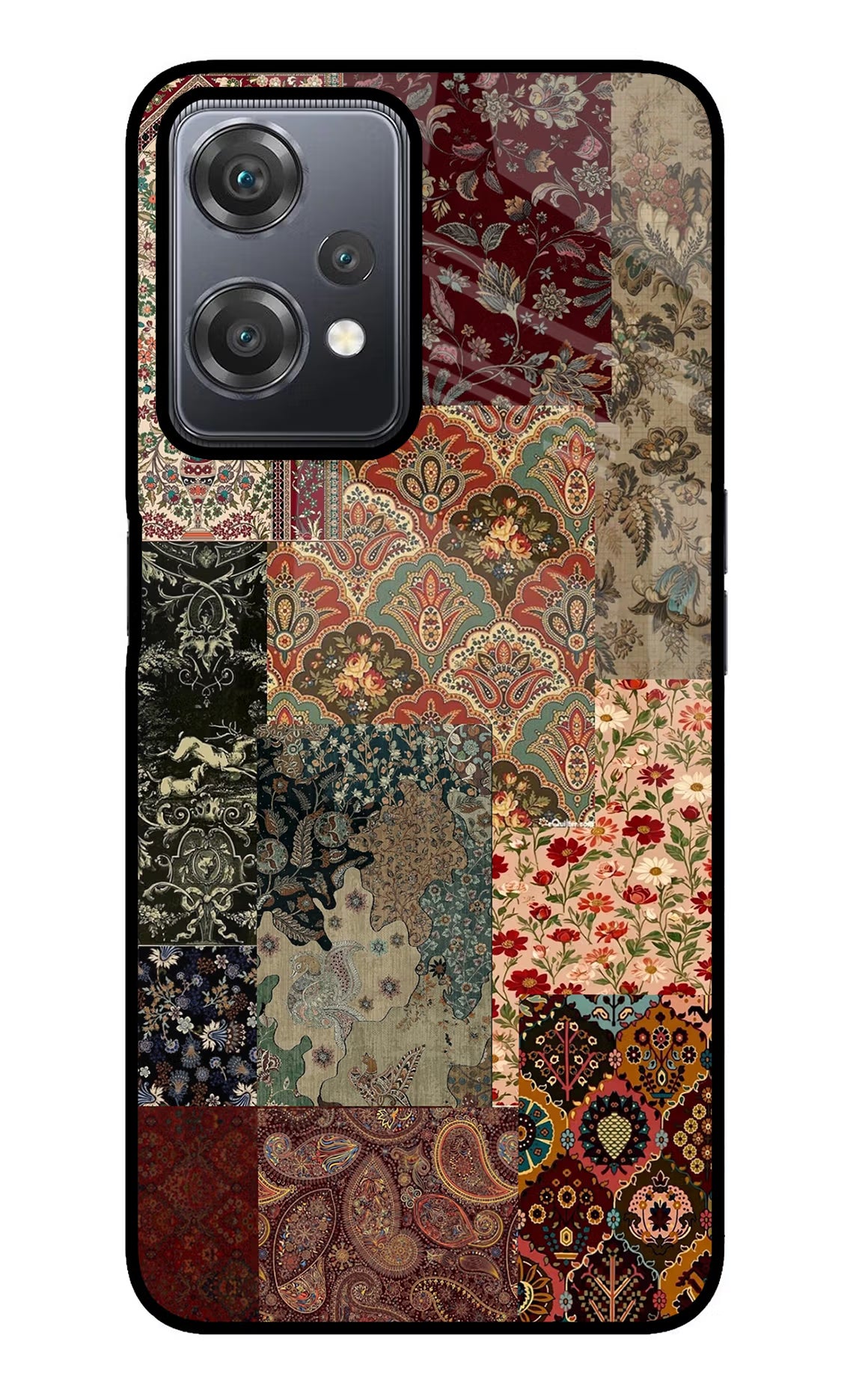 Desi Print OnePlus Nord CE 2 Lite 5G Glass Case Back Cover by Casekaro