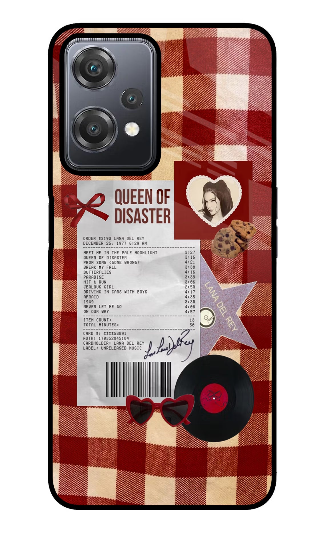 Queen of Disaster OnePlus Nord CE 2 Lite 5G Glass Case