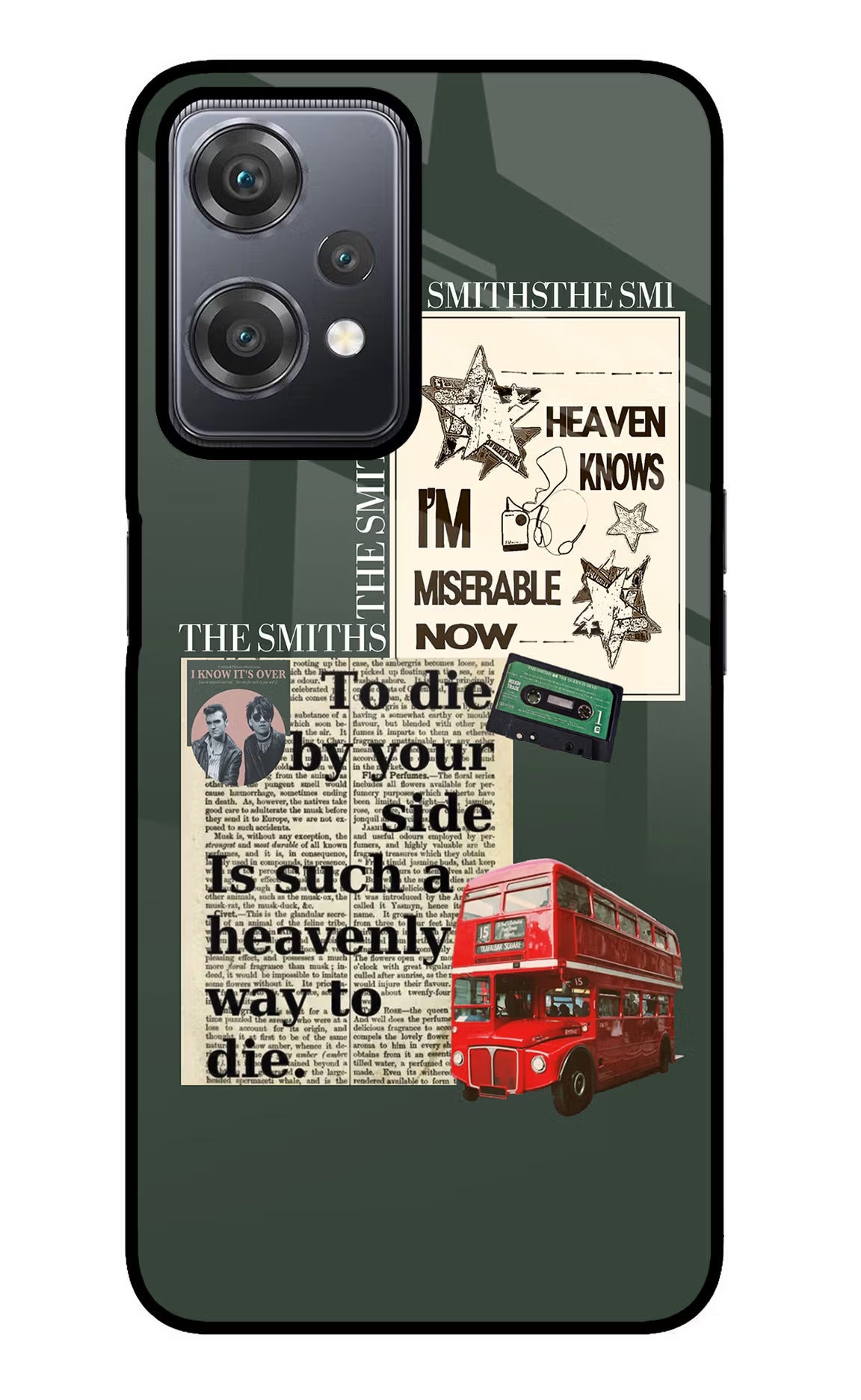 The Smiths OnePlus Nord CE 2 Lite 5G Glass Case Back Cover by Casekaro
