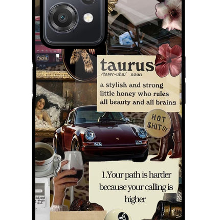 Taurus Zodiac OnePlus Nord CE 2 Lite 5G Glass Case