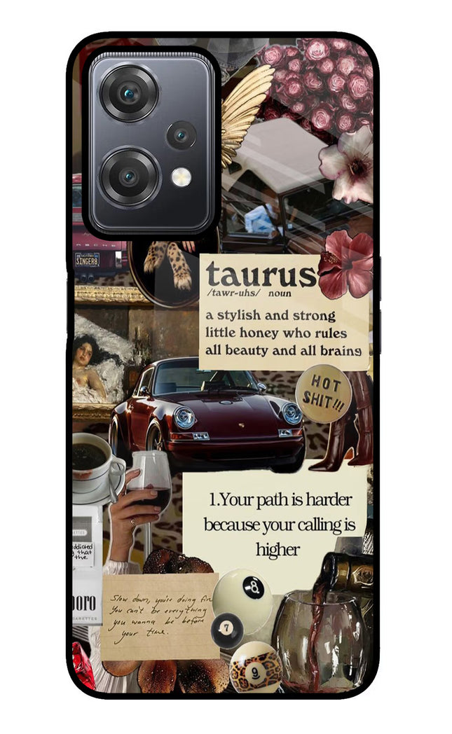 Taurus Zodiac OnePlus Nord CE 2 Lite 5G Glass Case