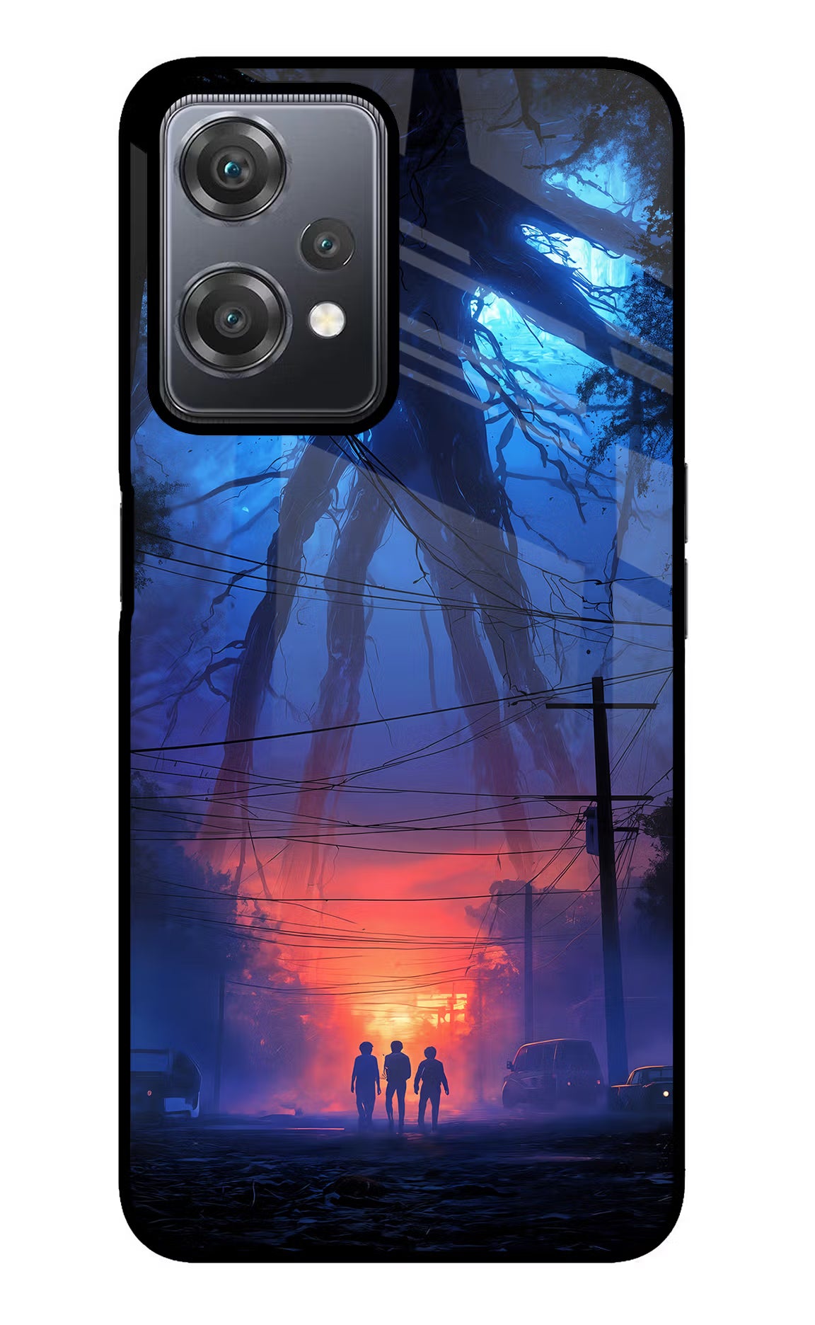 Ordinary Things Shadow OnePlus Nord CE 2 Lite 5G Glass Case Back Cover by Casekaro