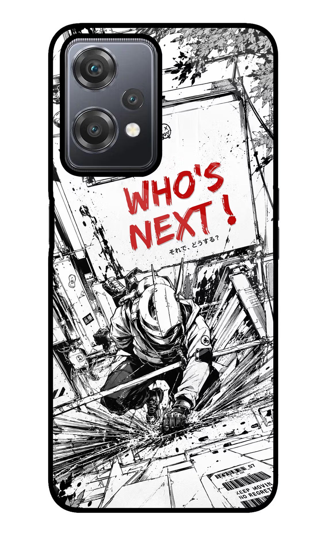 Who's Next OnePlus Nord CE 2 Lite 5G Glass Case Back Cover by Casekaro