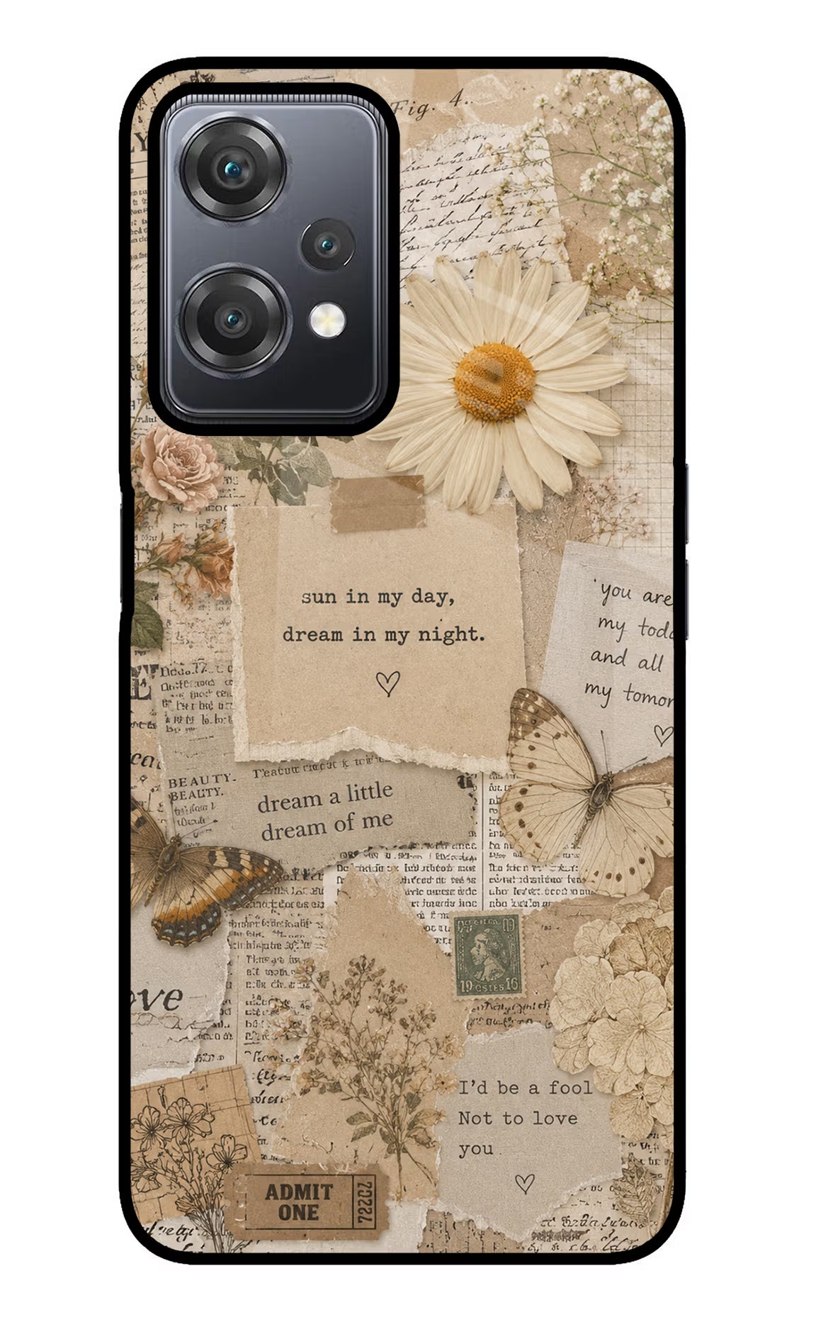 Vintage case OnePlus Nord CE 2 Lite 5G Glass Case
