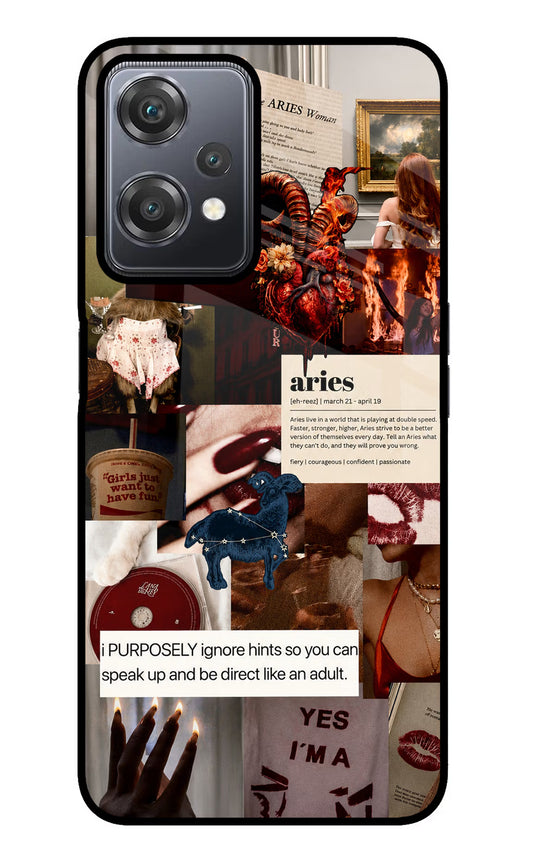 Zodiac Aries OnePlus Nord CE 2 Lite 5G Glass Case