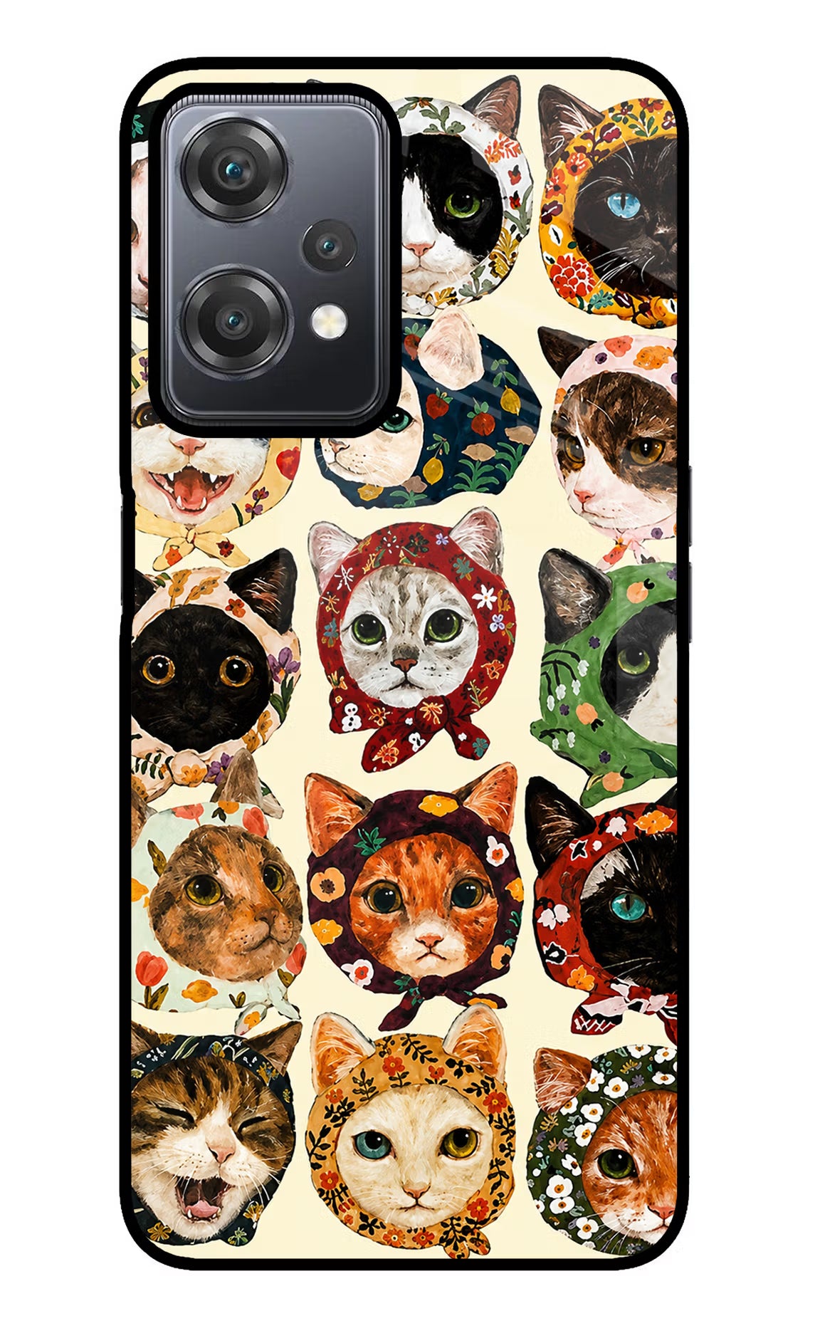 Cool Cat OnePlus Nord CE 2 Lite 5G Glass Case