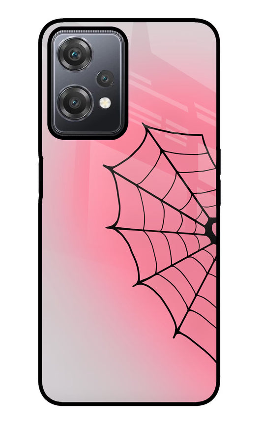 Pink Web OnePlus Nord CE 2 Lite 5G Glass Case
