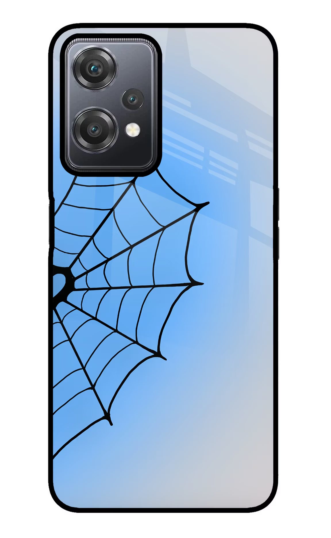 Blue Web OnePlus Nord CE 2 Lite 5G Glass Case